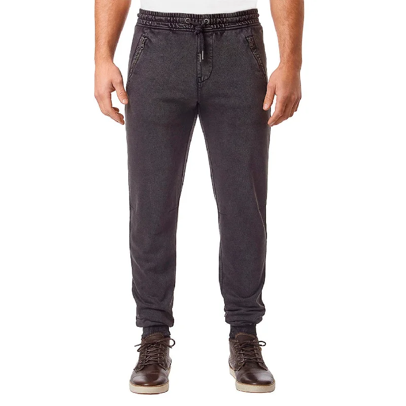 men's slim casual weekend dull gray pants-Buffalo Faconel Jogging Sweat Pants - Cannon - Mens