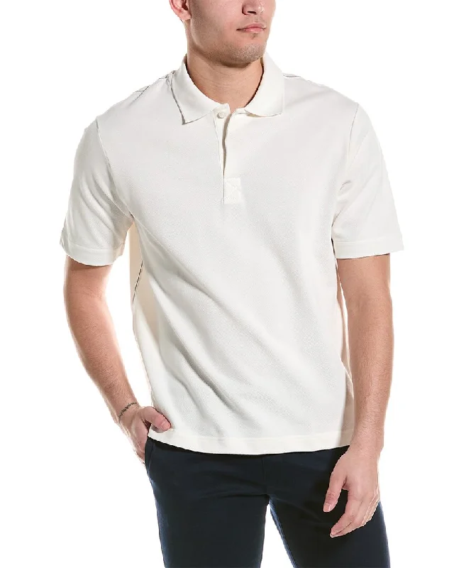 Men's short-sleeve bold shredding tee-Burberry Polo T-Shirt