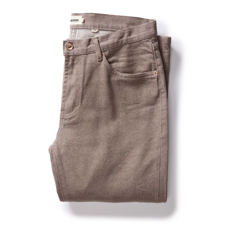 men's casual wedding shimmer beige pants-The Slim All Day Pant in Silt Broken Twill