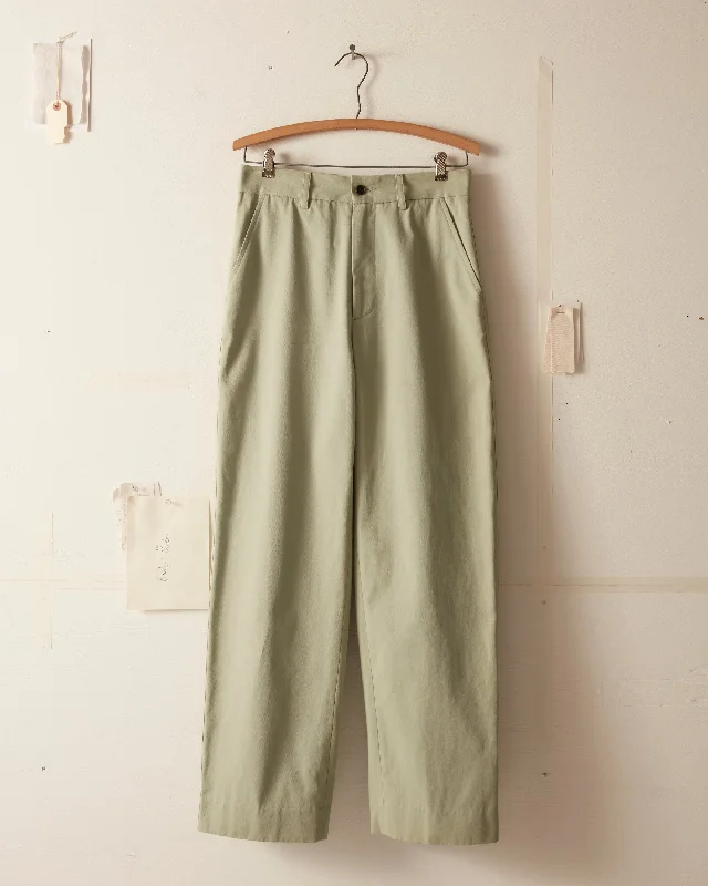 men's waterproof hiking gloss olive pants-Standard Trousers - Mint