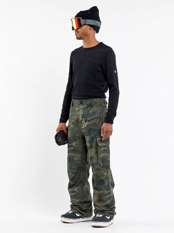 men's flat-front evening shimmer beige pants-Mens V.Co Hunter Pants - Cloudwash Camo