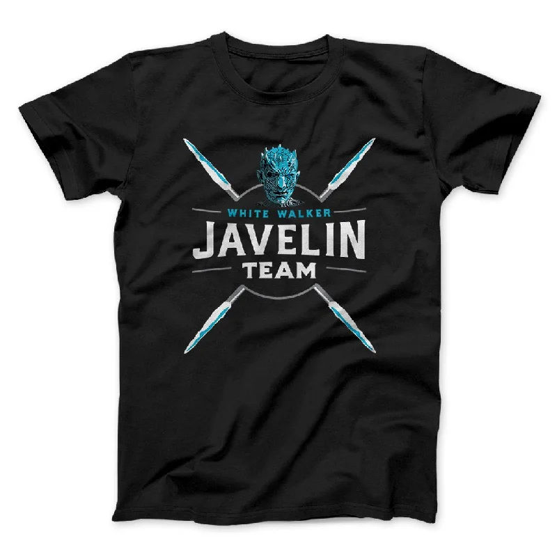 Men's short-sleeve rugged urban-chill-stone shirt-White Walker Javelin Team Men/Unisex T-Shirt